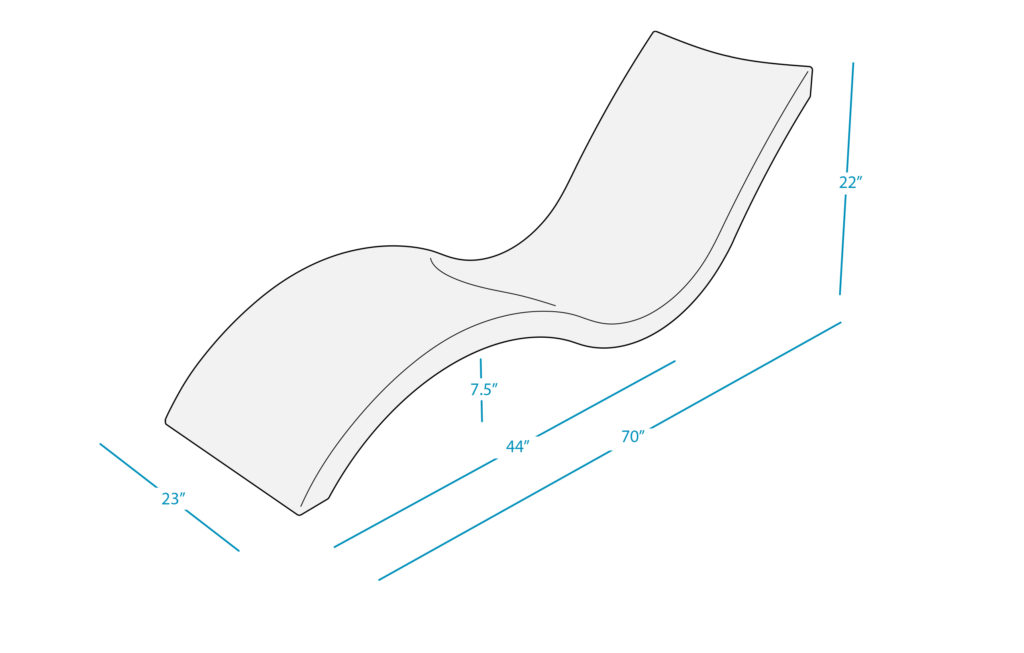 ledge lounger